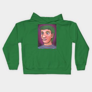 Dumb Selfportrait Kids Hoodie